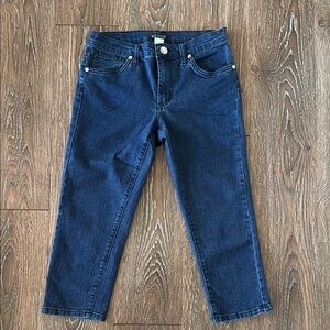 VENUS Blue Ankle Cropped Jeans Classic Denim